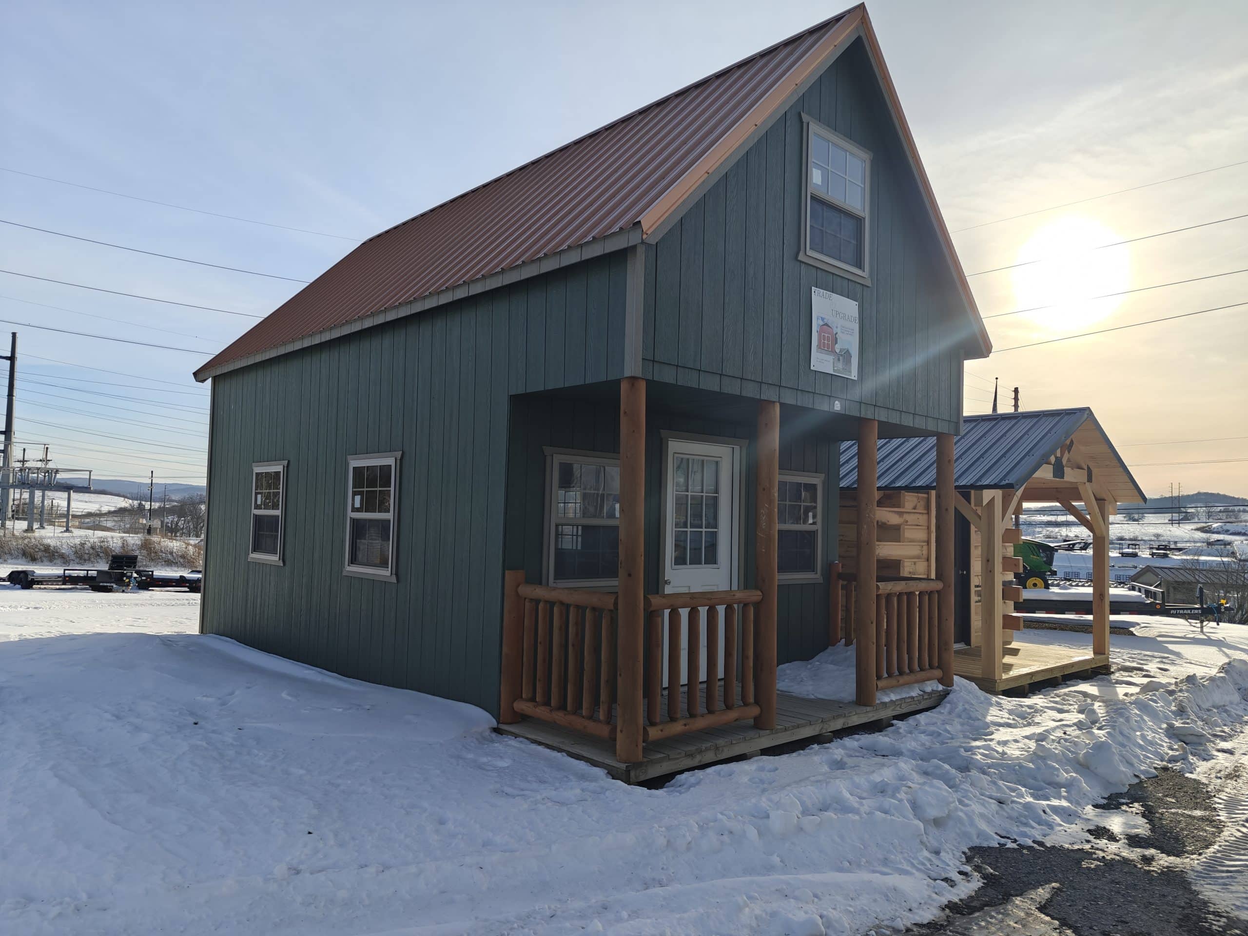 14×24 Cabins LP Silvertech • Stock #16314
