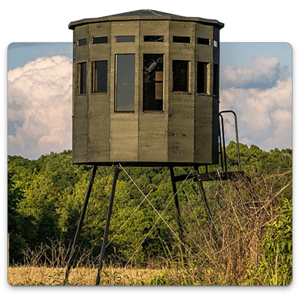 hunting blinds in Pennsylvania